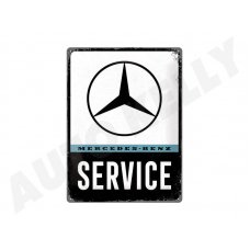  Retro cedule Mercedes Service 30x40 cm