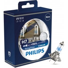 Najsilnejšia H7 žiarovka PHILIPS RacingVision +150% 12V 55W 12972RVS2 - Set 2ks