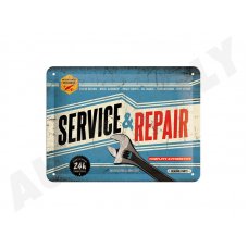  Retro cedule Service and Repair 15x20 cm