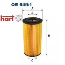 Olejový filter HART (M51,TDS) 11422246131