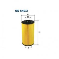  Olejový Filter FILTRON OE649/3 11421745390