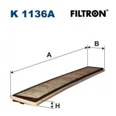 Kabínový filter FILTRON s aktívnym uhlím E46/E83