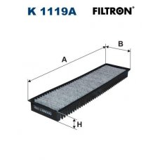 Kabínový filter FILTRON MINI s aktívnym uhlím 64311496711